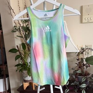 Adidas Multicolor Tie-Dye Tank Top S (7-8yrs) NWT